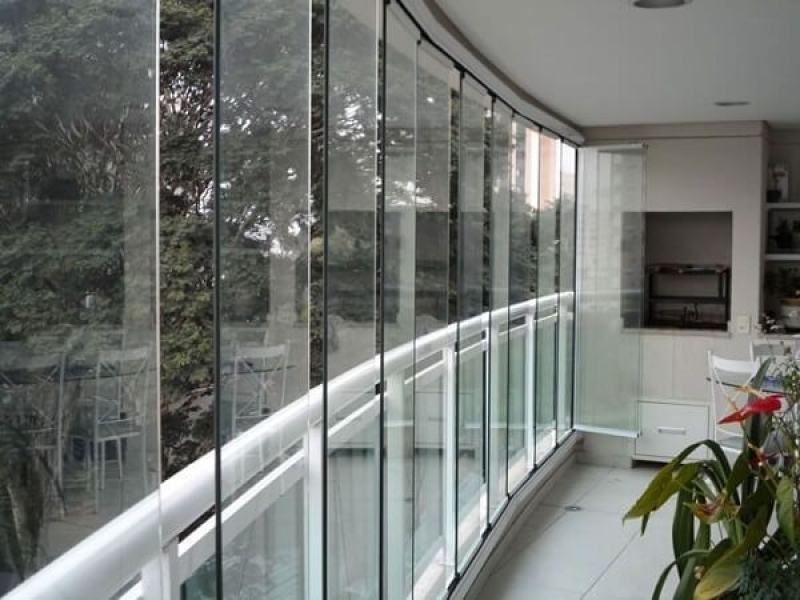 Fechamento Vidro Ibitirama - Fechamento de áreas Externas com Vidro