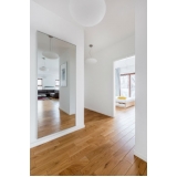 espelho de vidro decorativo para sala valor Vila Valério