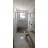 esquadria de alumínio para porta de vidro preço Domingos Martins