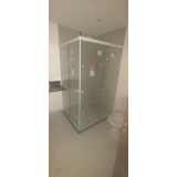 preço de box para banheiro vidro Vila Pavão